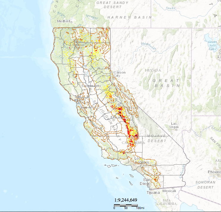 Interactive Map Tree Mortality Viewer Climate Signals